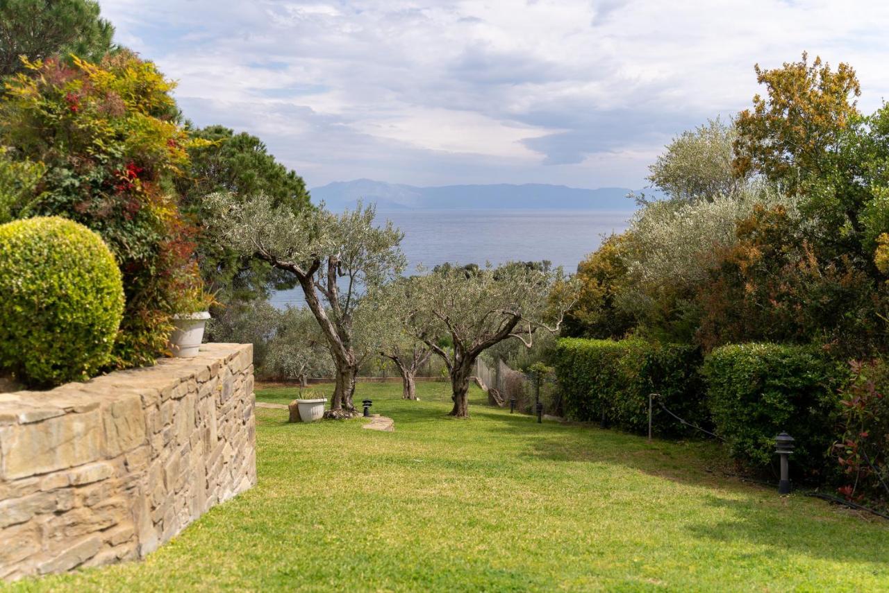 Villa Elia Kavala - Mediterranean Holiday Villa Палеон-Цифликион Экстерьер фото